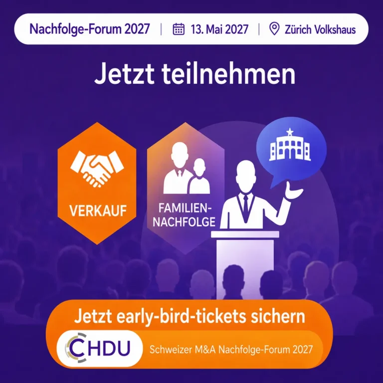 Anmeldung für KMU Forum